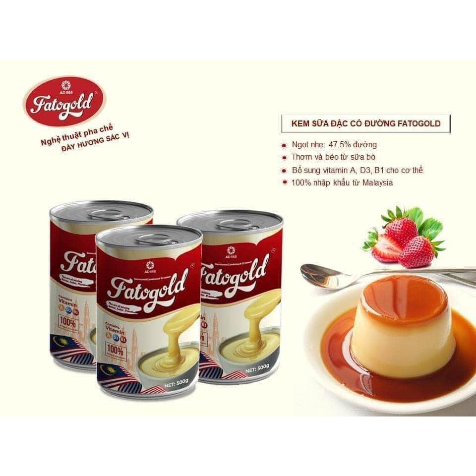 SỮA ĐẶC FATOGOLD LÀM TRÀ SỮA, SỮA CHUA, ĂN TRỰC TIẾP...THƠM NGON, BÉO NGẬY