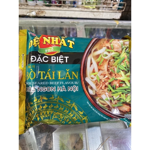 Phở Đệ Nhất Đặc Biệt Hương Vị Phở Bò Tái Lăn Gói 68g