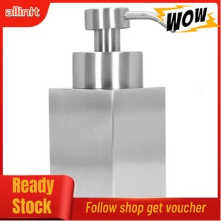 Allinit Shampoo Dispenser Soap Saving Foaming PP Pump Head for Bathroom Kitchen