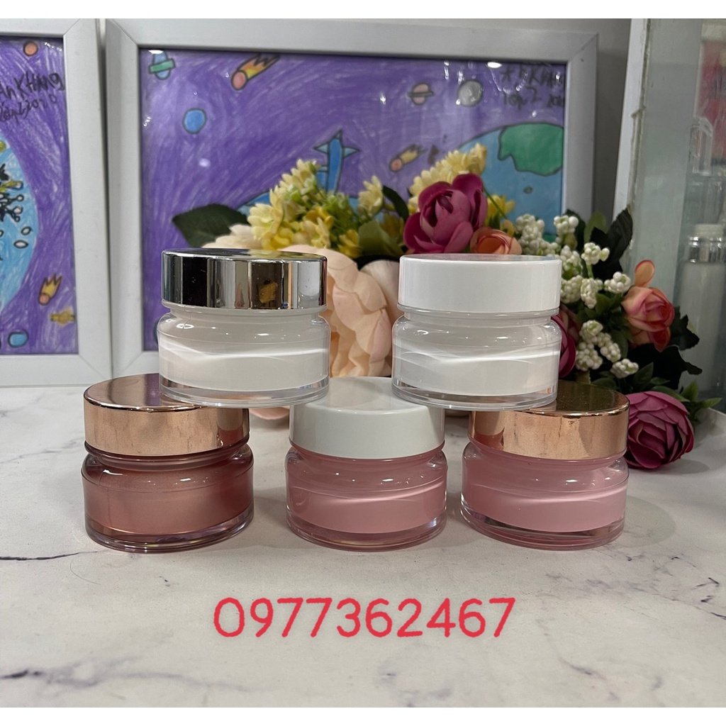 vỏ hộp mỹ phẩm, Hũ nhựa chiết kem HŨ AN KHANG 12ml 15ml, 20ml, 30ml cao cấp