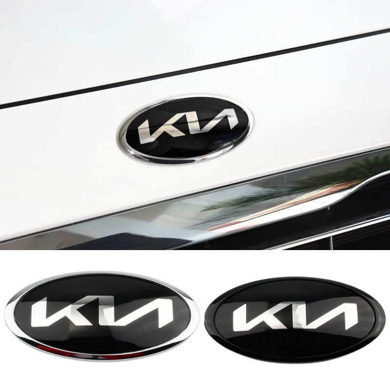 1 Logo chữ KIA mới kích thước 13 x 6,5 cm