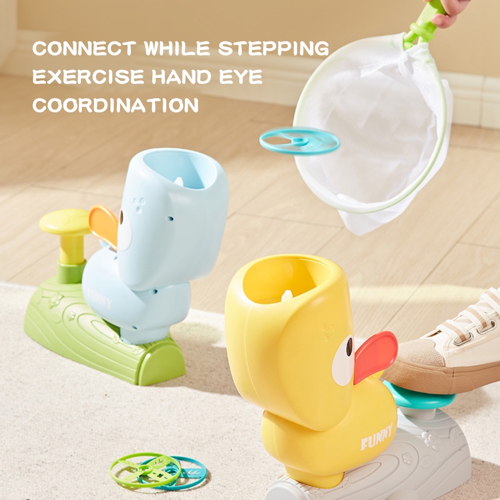 Đồ Chơi Phóng Tên Lửa Không Khí Đồ Chơi Ngoài Trời Tên Lửa Tăng Vọt Frisbee Đĩa Bay Chân Phóng Trẻ Em Nhảy Trò Chơi Thể Thao Đồ Chơi Trẻ Em .