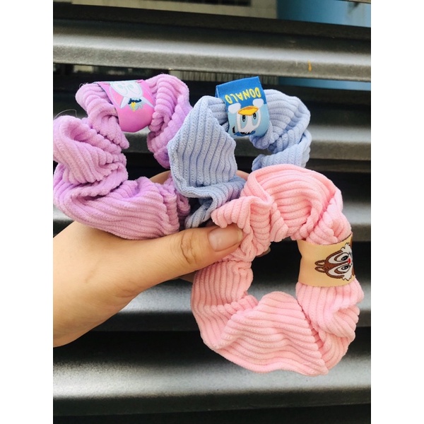 Dây buộc tóc co giãn vải nhung nỉ mẫu mới hot nhất