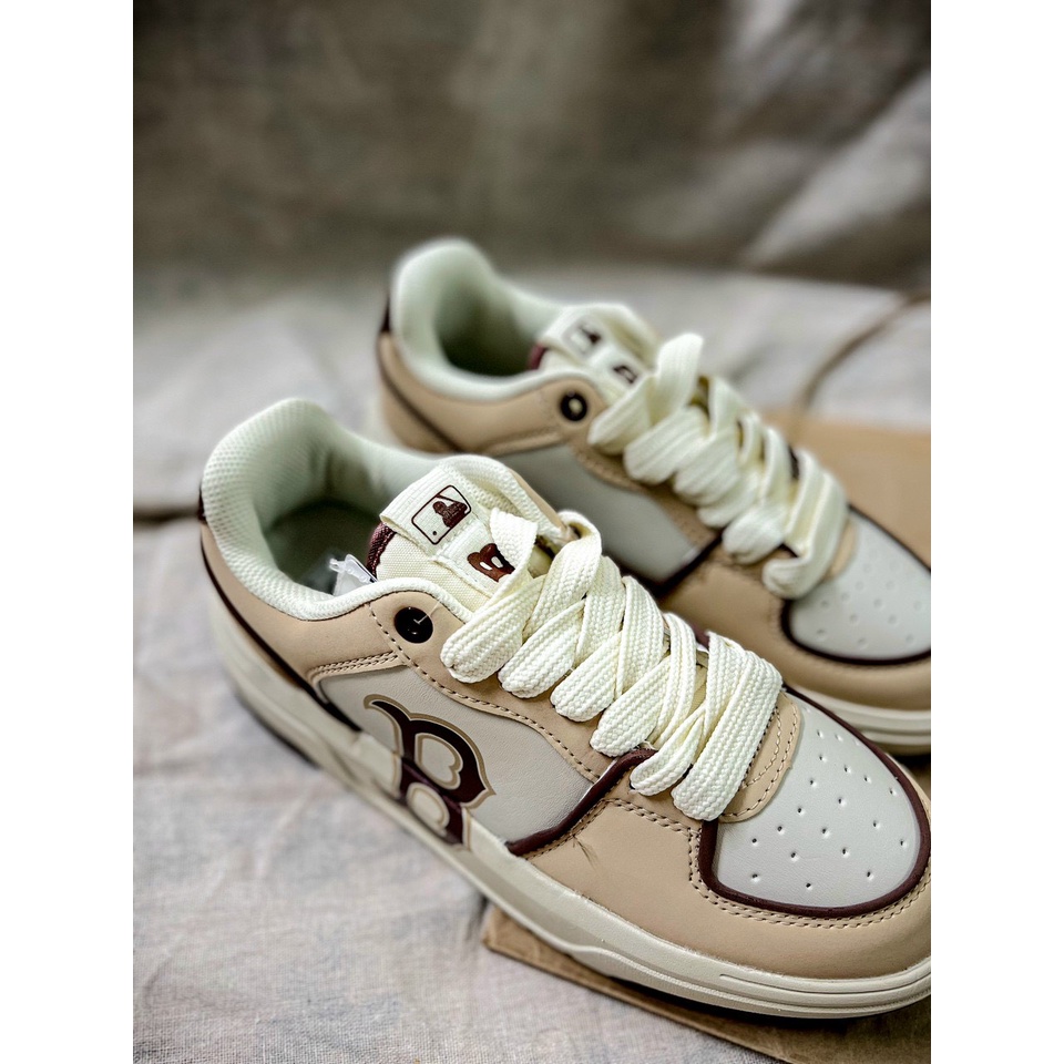 Giày thể thao nam nữ MLB Chunky Liner 2022 đủ 4 màu đế tăng chiều cao, bản cao cấp chất liệu da in 3D, full phụ kiện