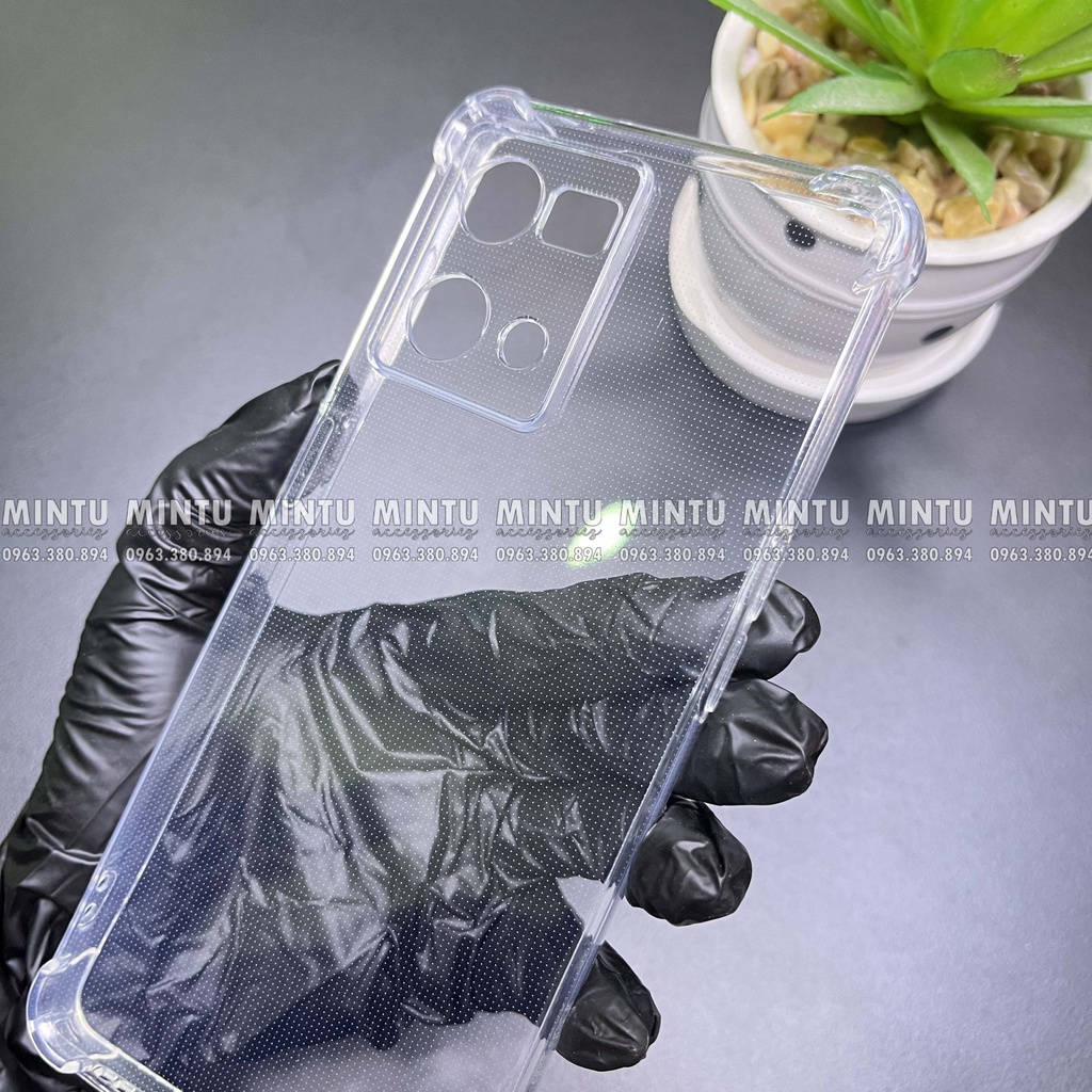 Ốp Oppo Reno 7 / Reno 7 4G / Reno 8 4G / Reno 8 - Loại Trong Suốt Chống Sốc Tscs