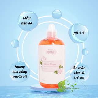 𝗦𝘂̛̃𝗮 𝘁𝗮̆́𝗺 nước 𝗵𝗼𝗮 𝗵𝗼̂̀𝗻𝗴 𝗥𝗶𝗼𝗿𝗶 𝗚𝗲𝗹 𝗥𝗼𝘀𝗲 𝗱𝘂̛𝗼̛̃𝗻𝗴 𝘁𝗵𝗲̂̉ 1000ml Nukata Cosmetic