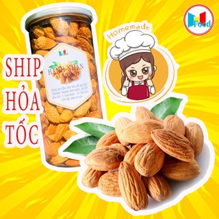 Hạnh Nhân rang bơ - Lon 500gram thơm ngon vị bơ