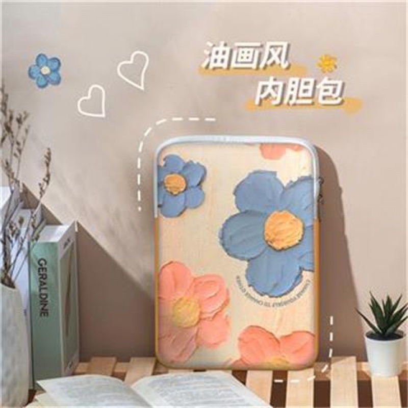 Túi Da PU Đựng Máy Tính Bảng 14-inch 15.6-inch 12-inch Thiết Kế Đơn Giản Chống Rơi Cho Nữ