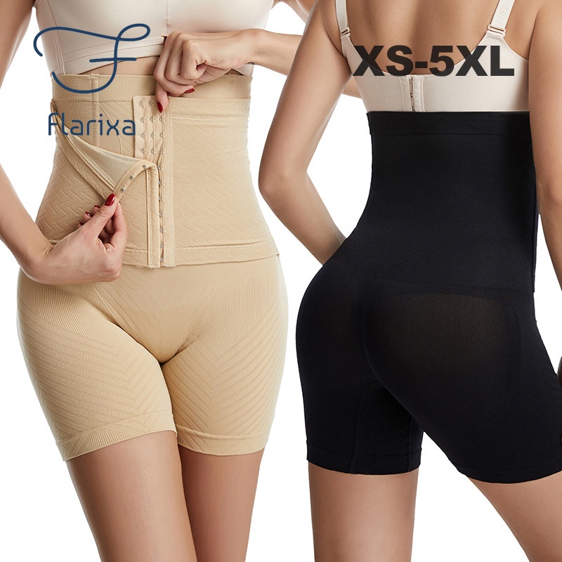 Flarixa Quần Lót Lưng Cao Định Hình Eo Thon Size XS-5XL