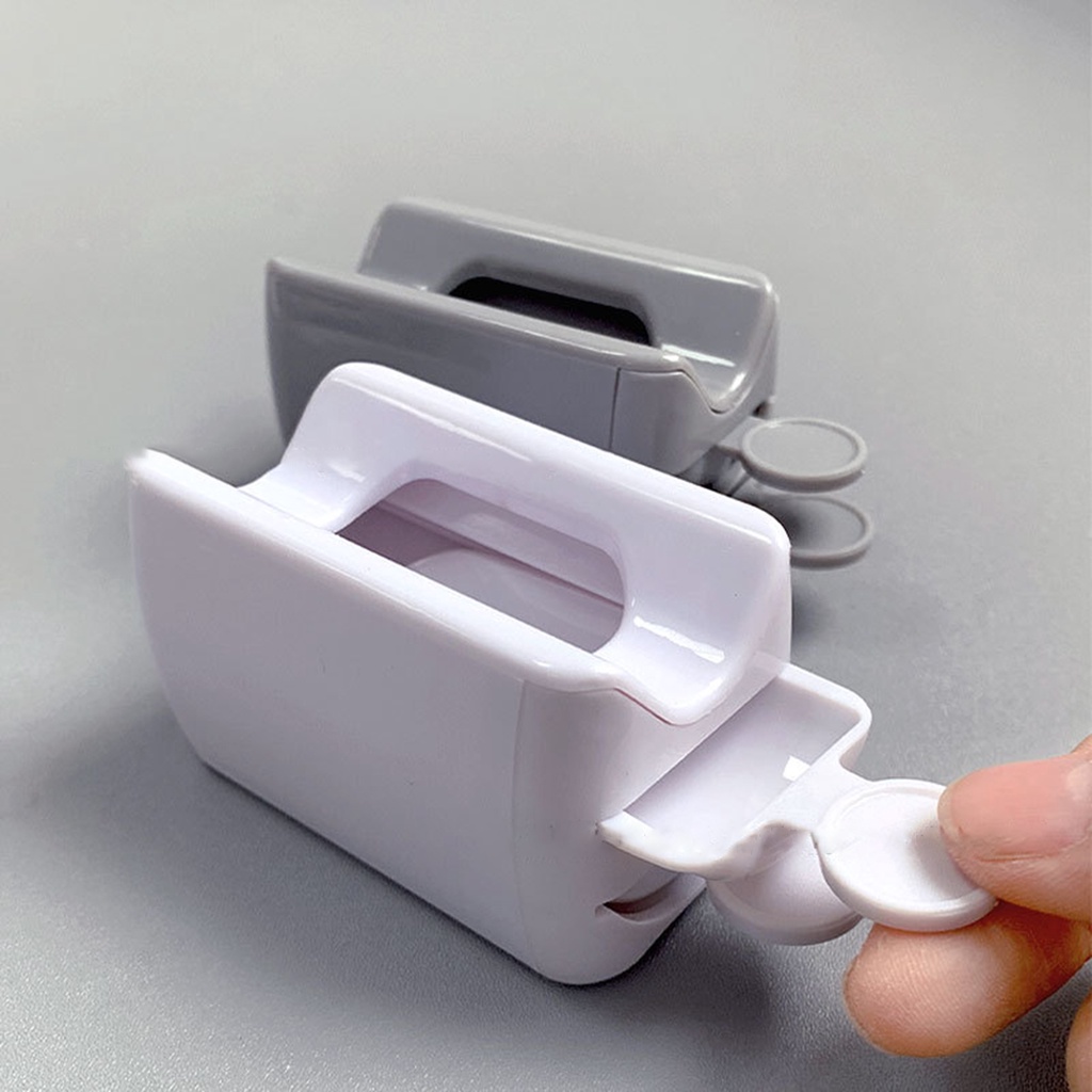 Hộp Đựng Bột Làm Móng Hai Lớp Mini Tiết Kiệm Không Gian