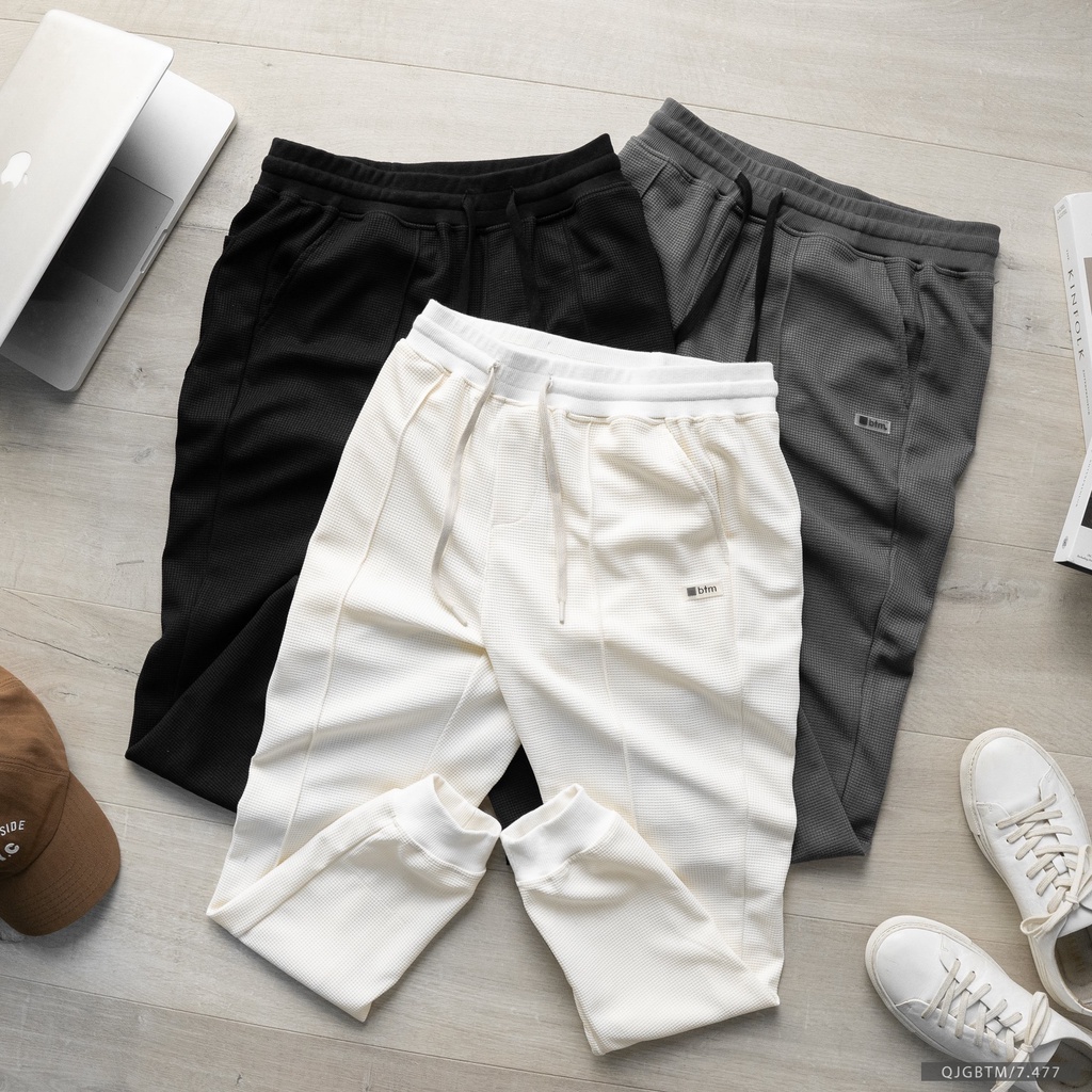 Quần jogger unisex Chất liệu Pique cao cấp, form siêu đẹp 7477