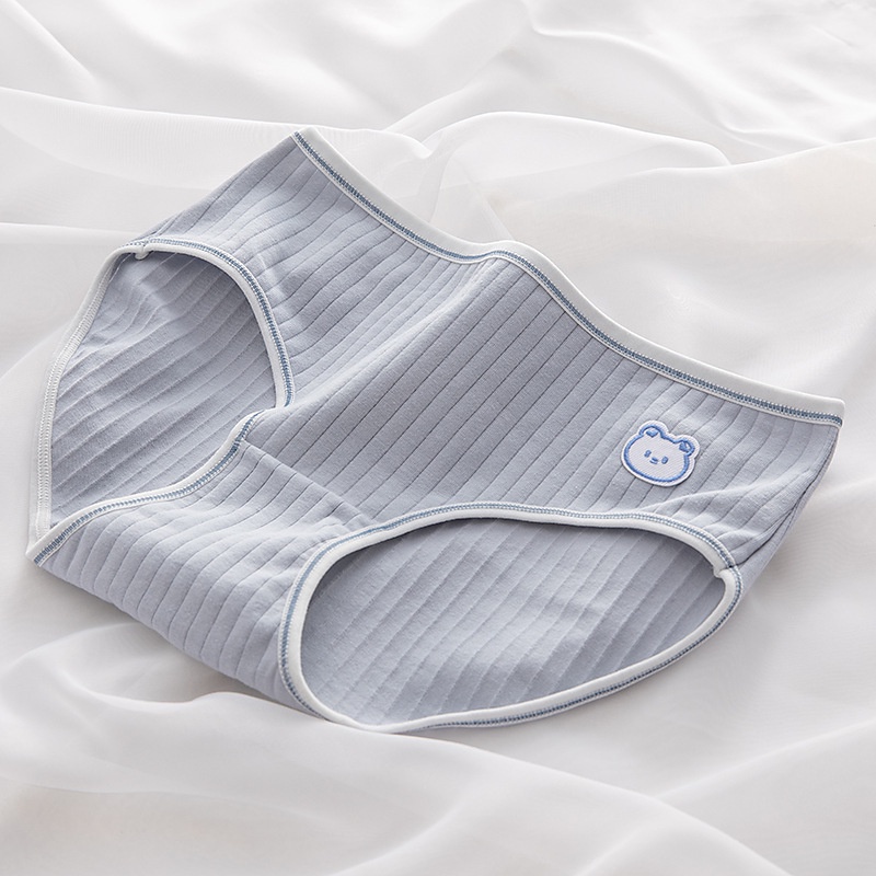 Quần Lót Cotton Thoáng Khí Cho Bé 12-18 Tuổi