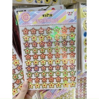 Sticker 240 sao dạ quang