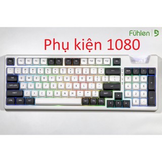 Bàn phím cơ fuhlen h95s 3-mode/ gasket/ hotswap/ mạch xuôi