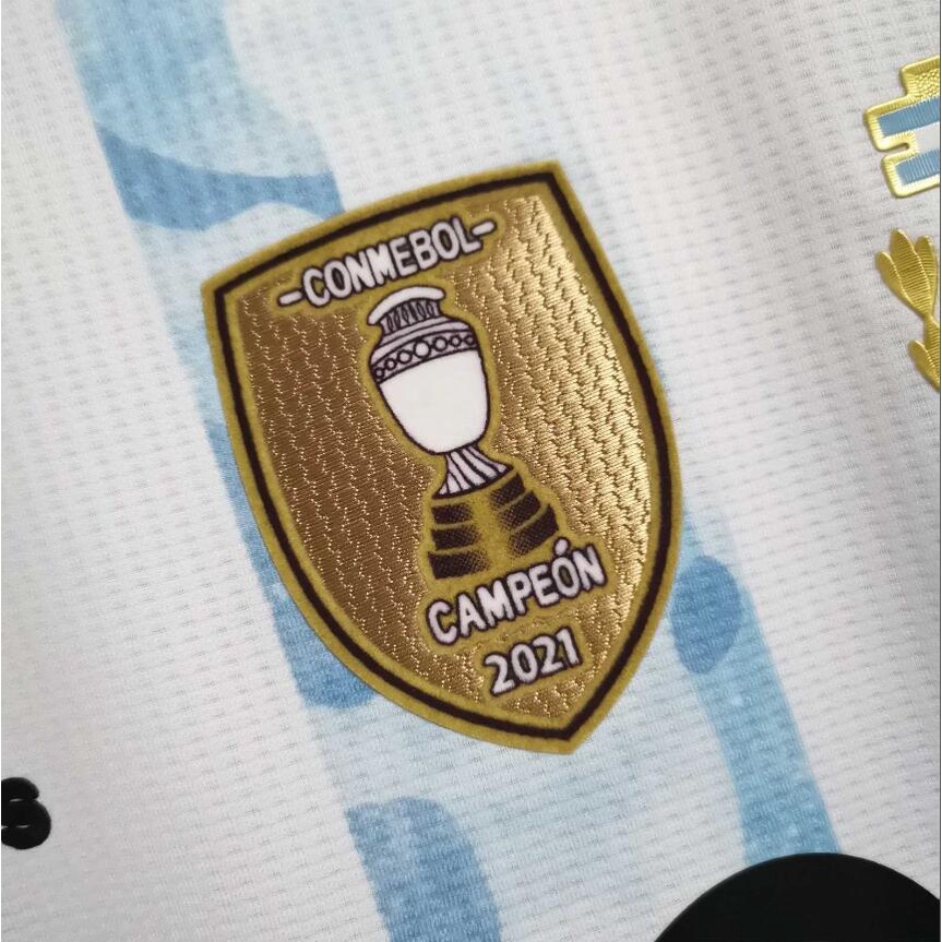 Áo Thun Bóng Đá Đội Tuyển Argentina Mỹ 2021 2022 Size S-2XL