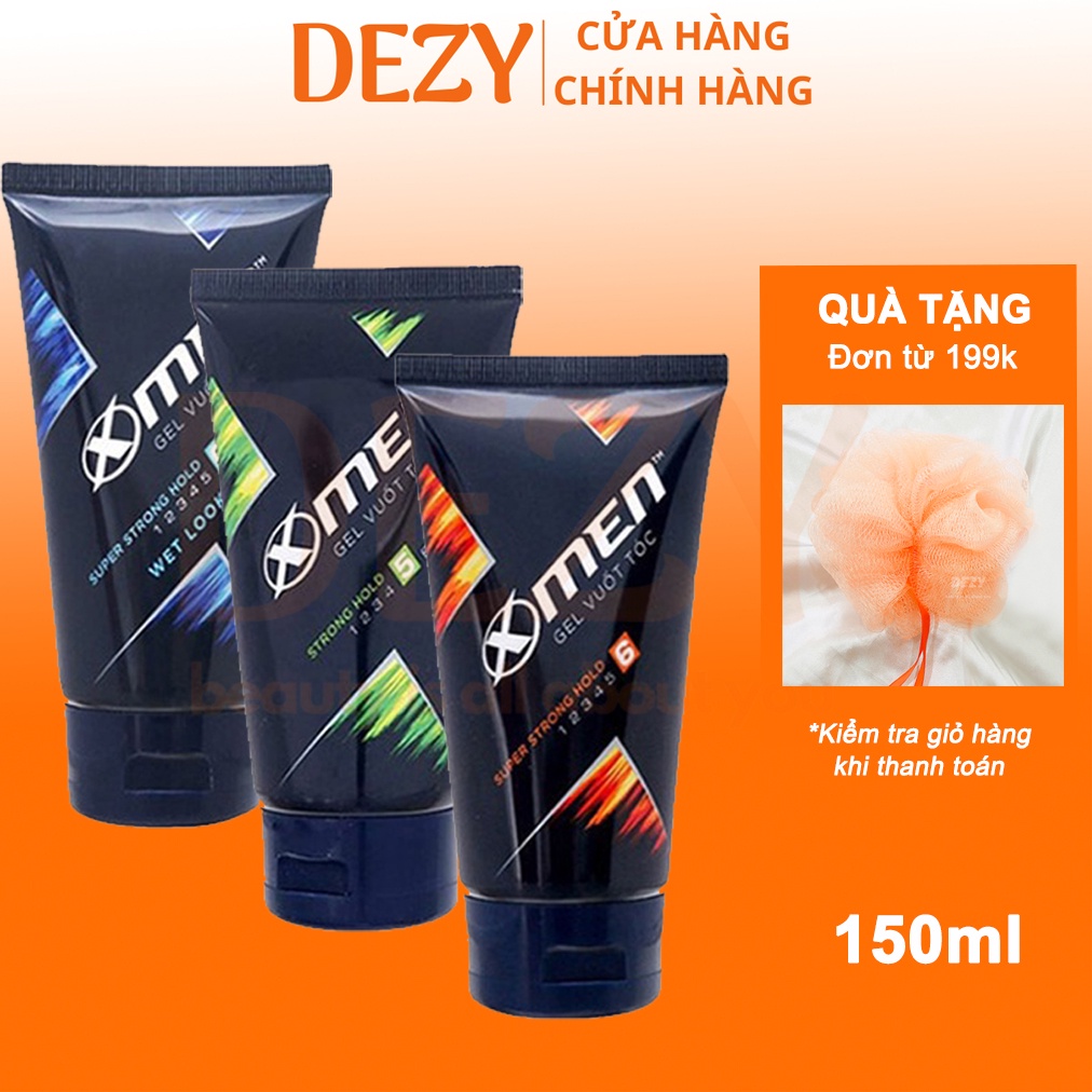 Sáp Vuốt Tóc Nam Dạng Gel Xmen Style 150ml -Tạo Kiểu Tóc X-Men Chính Hãng Nếp Cứng Nhanh Hiệu Quả Tạo Độ Bóng Tóc Dezy
