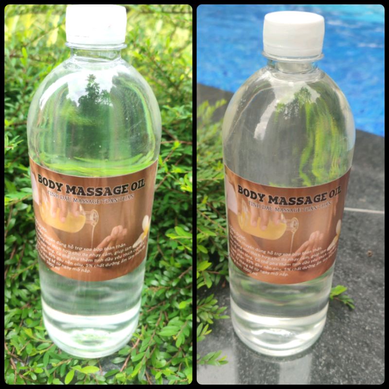 DẦU MASSSGE BODY KHÔNG MÙI TRONG SUỐT 1000 ML