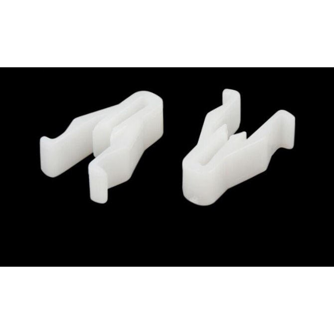 Bộ 10 cái. Kẹp nhựa giữ công tắc điều khiển, dưỡng màn hình android cho xe hơi.KT: 11,3x6,5x17,9mm / 0,44 "