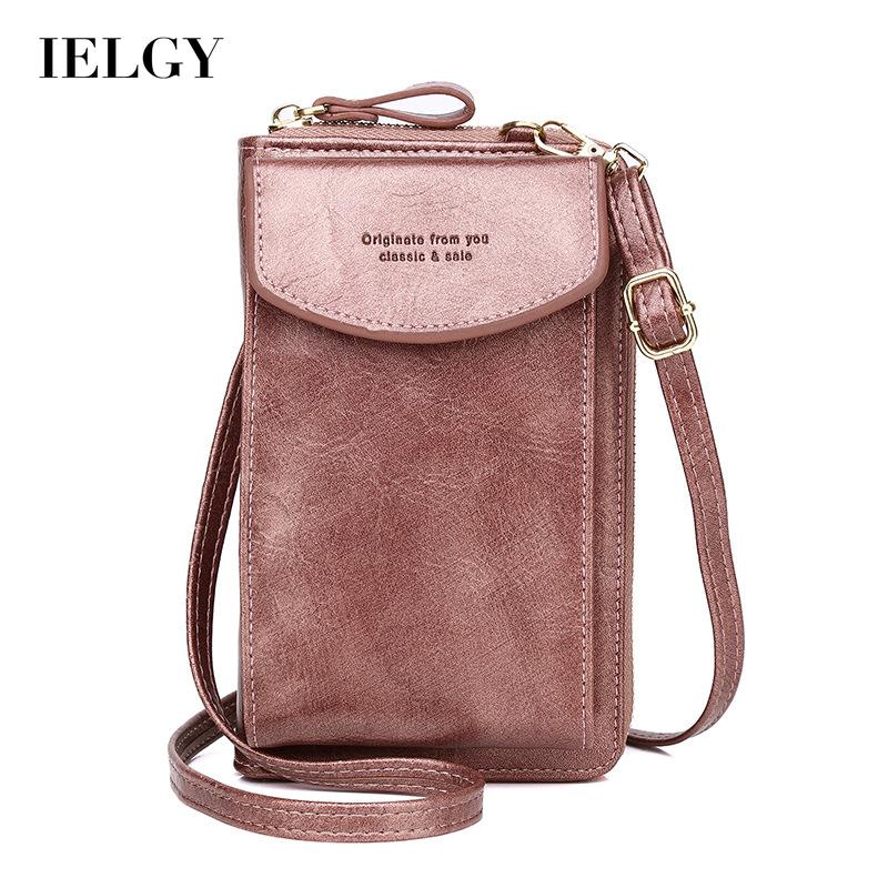 Ielgy Túi Đeo Chéo Đựng Điện Thoại Đa Năng Phiên Bản Hàn Quốc Cho Nữ
