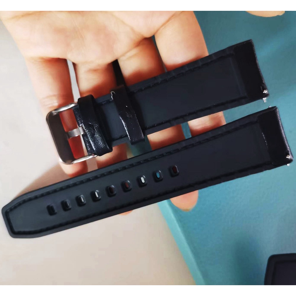 Dây đeo cổ tay bằng da silicon cho đồng hồ huawei gt 3 gt3 gt2 42mm 46mm dây đeo tay đồng hồ gt 2 pro / gt runner 46mm 20mm 22mm watchband