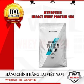 Myprotein - impact whey protein 1kg/ 500g - chính hãng | sữa whey myprotein tăng cơ