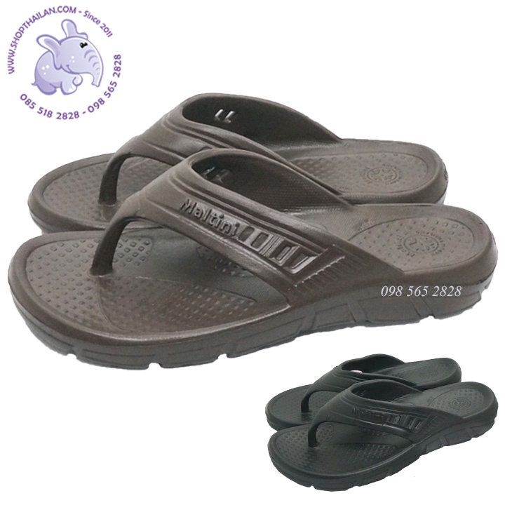 Dép nhựa xỏ ngón Thái Lan MALTINI F301, đúc nguyên khối, nhẹ, mềm, êm, đế chống trượt tốt. Size 38-44