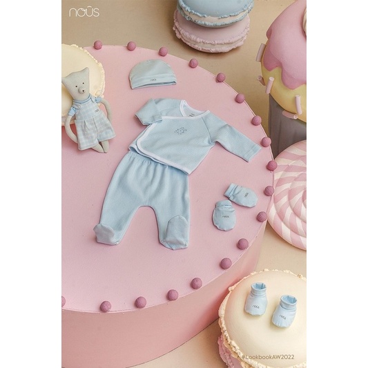 Nous Bộ sơ sinh cài lệch