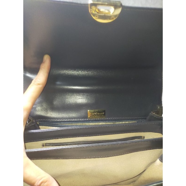 Túi xách si da cá sấu bóng kính