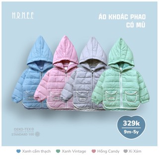 (HRNEE) Áo phao siêu nhẹ Hrnee cho bé