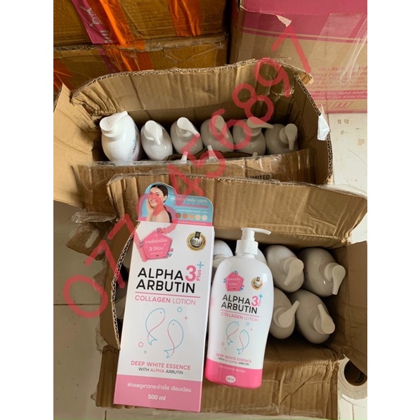 Sữa dưỡng thể kích trắng da ABUTIN xịn