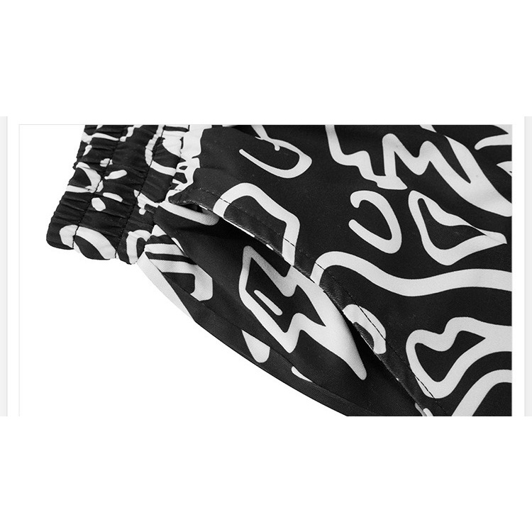 Quần Short Cotton Polyester Dáng Rộng Phong Cách Mới Mùa Hè 2021 Cho Nam Nữ