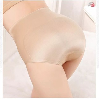 Quần gen nịt bụng siết eo satin cao su non, giảm mỡ bụng thế hệ mới