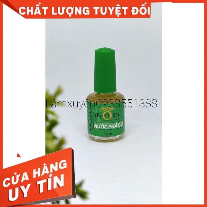 NƯỚC PHÁ GELL YESTERDAY 15 ML tiện dụng