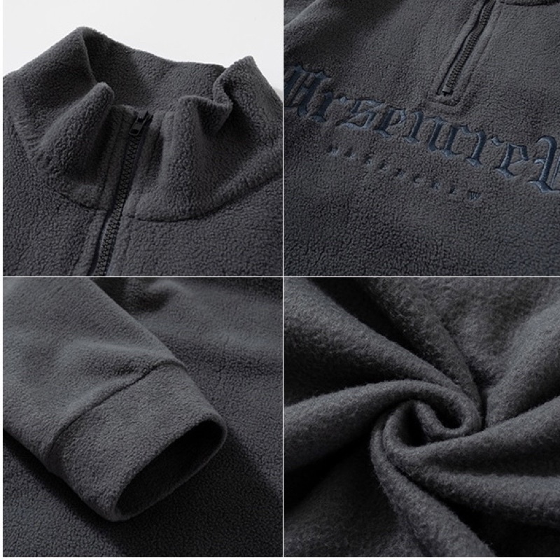 Áo Nỉ cổ lọ 1721281 Nelly Heybig tay dài form rộng unisex dành cho nam và nữ 220921