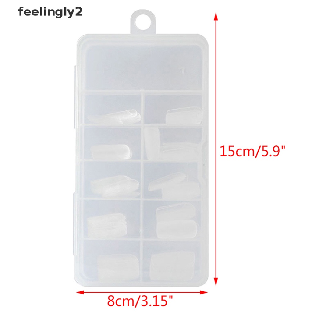 Bộ 100 Móng Tay Giả Phủ Toàn Diện Và Không Để Lại Dấu Vết