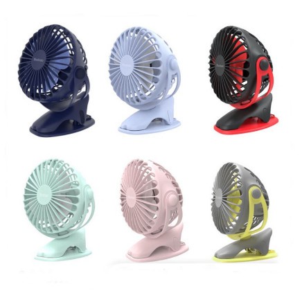 Quạt Yoobao F04 6400mah chạy liên tục 30h để bàn, kẹp xe đẩy cho trẻ nhỏ chính hãng bảo hành 3 tháng