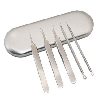 Bộ Dụng Cụ Nặn Mụn 5 Chi Tiết ( Cao Cấp )