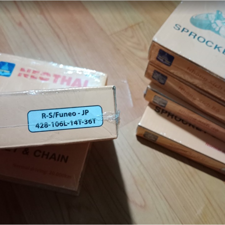 Nhông sên đĩa Wave RS 100 , Wave A 100 , Wave S100  , RSX  hiệu NEOTHAI  cao cấp / Nhông xích Wave RS