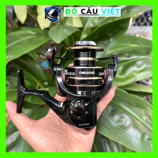 Máy câu cá deukio,máy câu cá deukio ac fuff kim loại cao cấp ac1