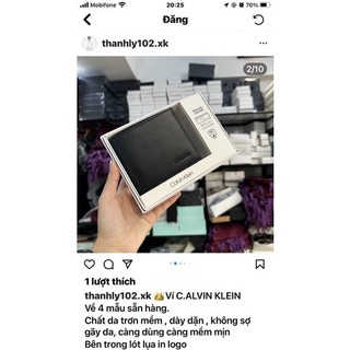 Ví nam xịn full box túi giấy