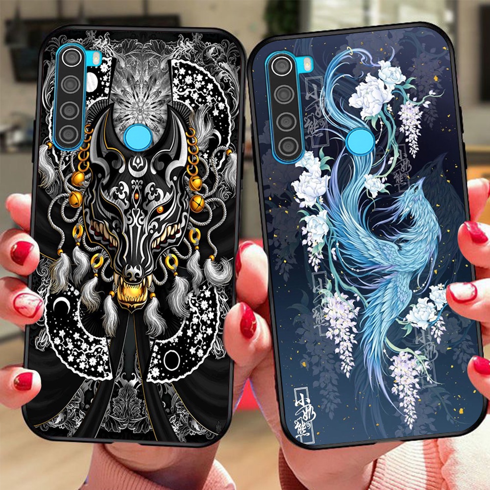 Ốp lưng điện thoại xiaomi redmi note 8 / redmi note 8 pro / redmi note 8t hổ , rồng , phượng hoàng ốp lưng giá rẻ