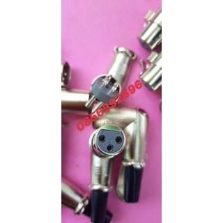 Jack cắm canon cong