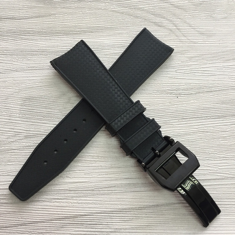 Dây Đeo Cao Su Silicone Tự Nhiên Phù Hợp Cho Đồng Hồ Thông Minh IWC IWC323101Phụ Kiện 22mm