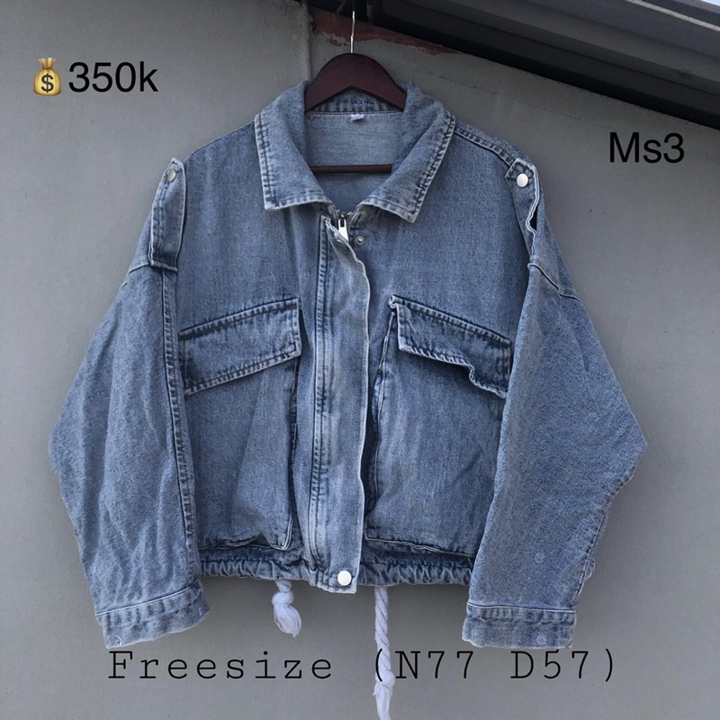 ÁO KHOÁC DENIM JEANS 2HAND CÓ SẴN