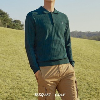 Áo polo len nam Basquiat hàng xuất xịn Hàn