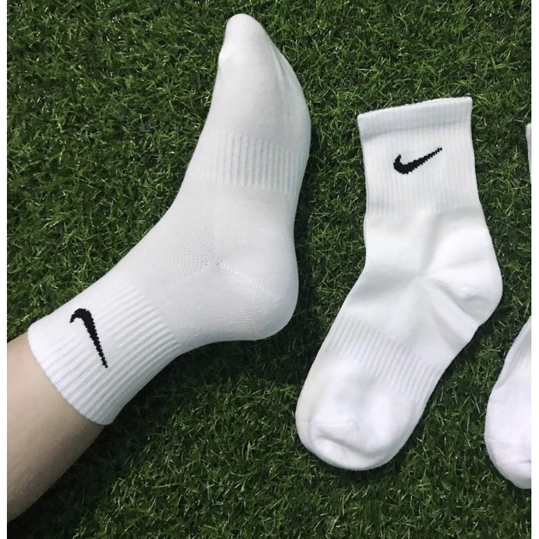 Tất vớ thể thao Nike cổ ngắn cổ trung nam nữ hàng dệt kim cao cấp