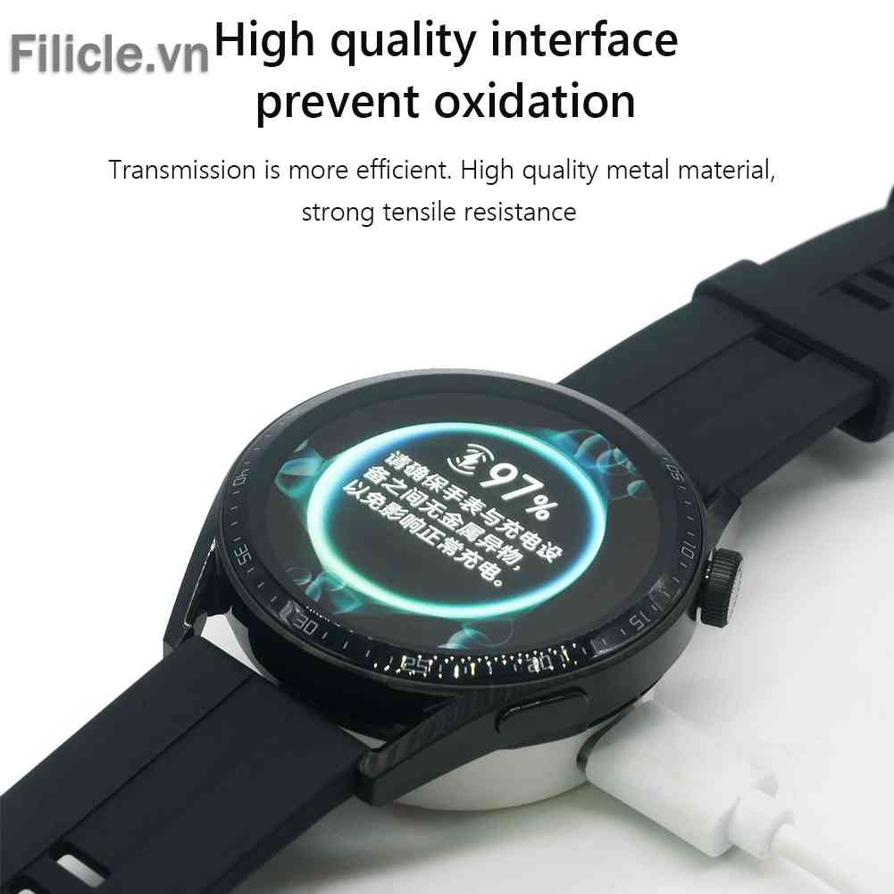 Đế Sạc Không Dây Cho Đồng Hồ Thông Minh Huawei GT3 42mm 46mm