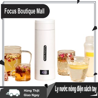 Một cốc nước điện xách tay một cốc điện nhỏ đi du lịch một ấm đun nước tự động mini bình dưỡng sức-Focus