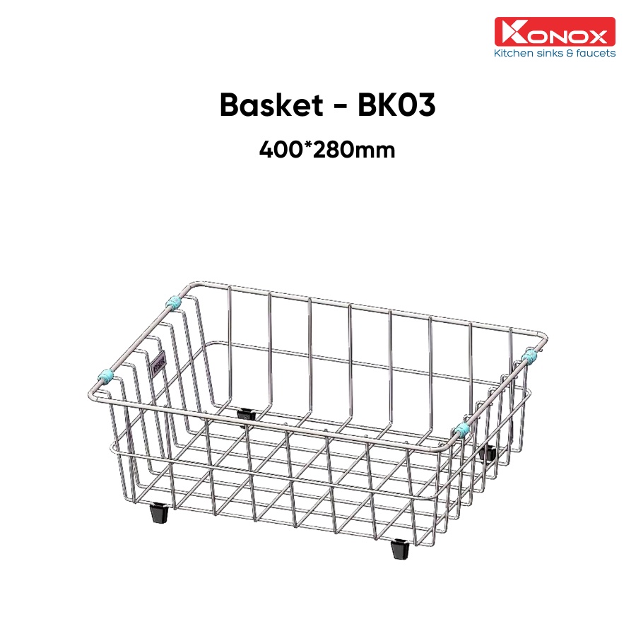 Giá úp bát inox KONOX - Basket BK03