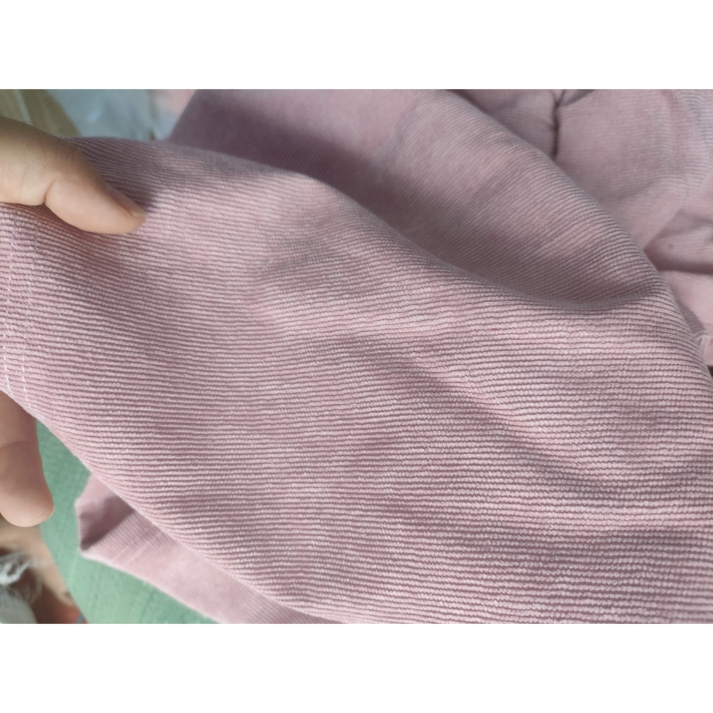 Áo Váy nhung tăm cho bé gái, đầm nhung xoè có nơ cho bé